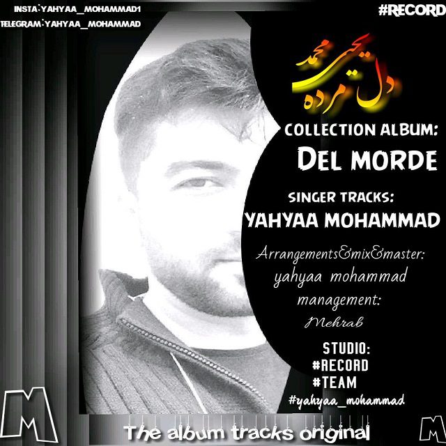 دانلود آلبوم جدید یحیی محمد به نام دل مرده از یحیی محمد