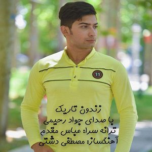 دانلود آهنگ جدید جواد رحیمی به نام زندون تاریک