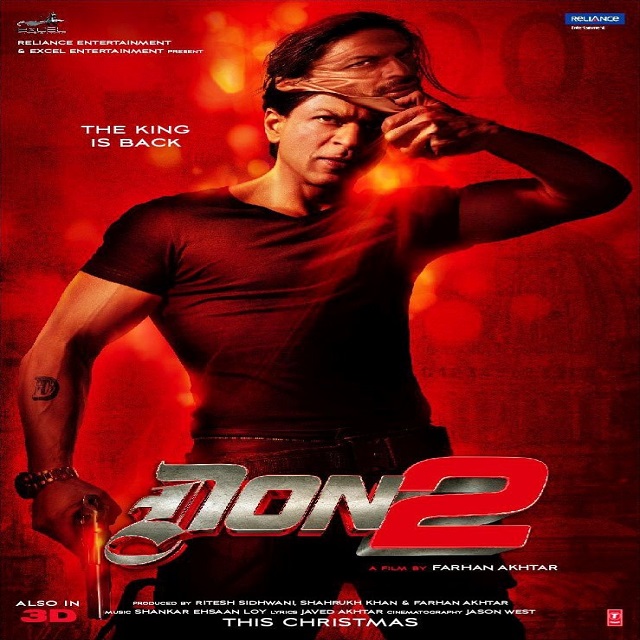 دانلود موسیقی متن فیلم هندی Don 2 ( تعقیب ادامه می یابد ) محصول ۲۰۱۱
