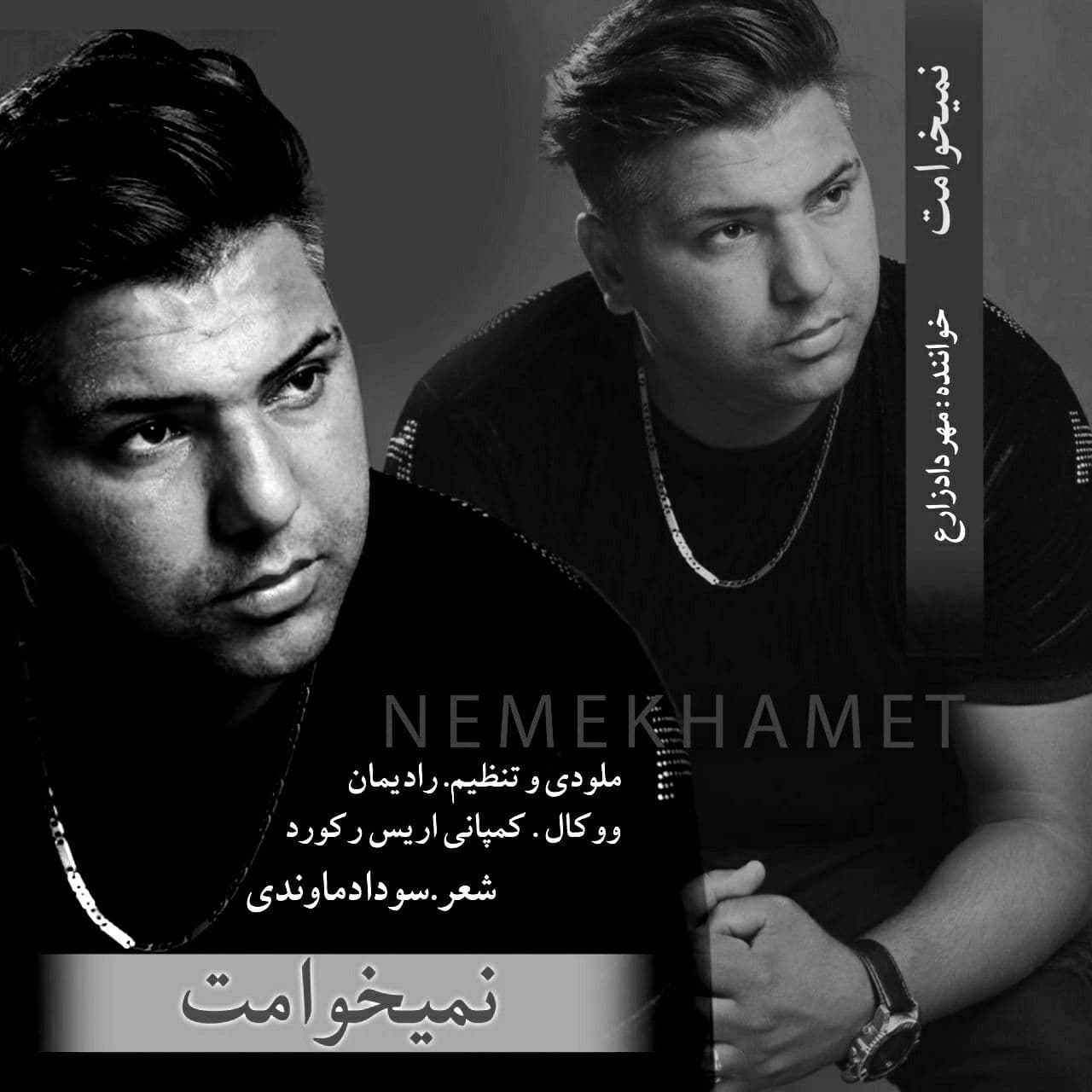 دانلود آهنگ جدید مهرداد زارع به نام نمی خوامت